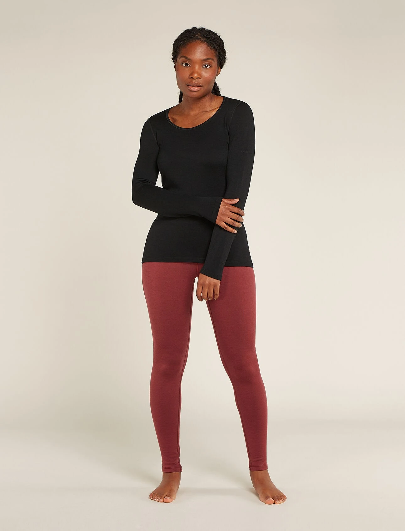 Icebreaker Women's Merino 260 Tech LS Crewe 7 Icebreaker Women's Merino 260 Tech LS Crewe – Bild 7