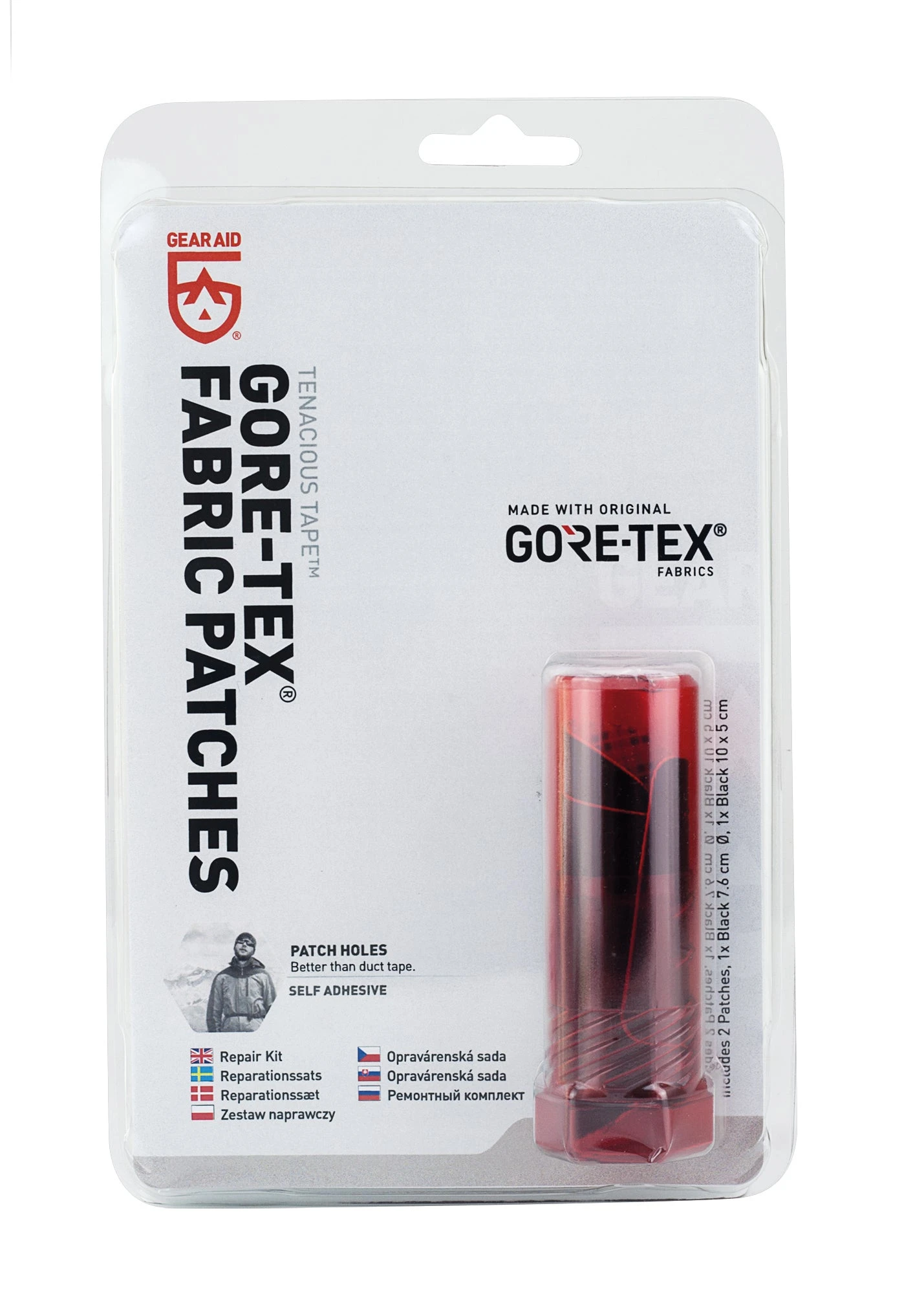 'Tenacious Tape' Gore-Tex Reparatur 1 'Tenacious Tape' Gore-Tex Reparatur