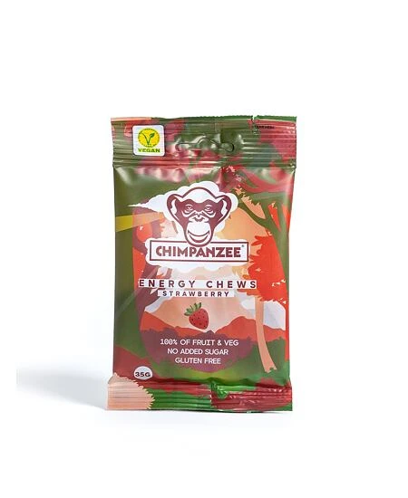 Chimpanzee Energie-Fruchtgummi Erdbeere 35g 1 Chimpanzee Energie-Fruchtgummi Erdbeere 35g