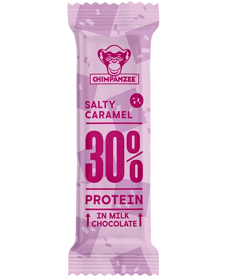 Chimpanzee High Protein Bar 30% - Salty Caramel 1 Chimpanzee High Protein Bar 30% - Salty Caramel