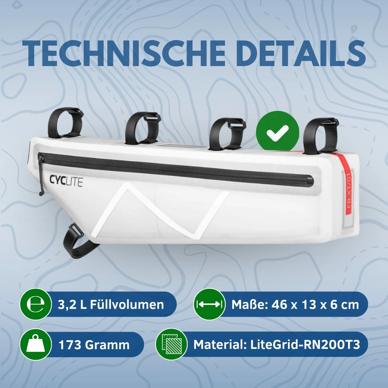 Frame Bag XT 01 | Rahmentasche 3,2L 3 Frame Bag XT 01 | Rahmentasche 3,2L – Bild 3