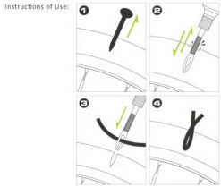 Birzman Tubeless Repair Kit (w. 10x Tire Plugs) -Sport Way Store 3 f4af40cc 9f76 4fb7 b6e7 00e26589d21c