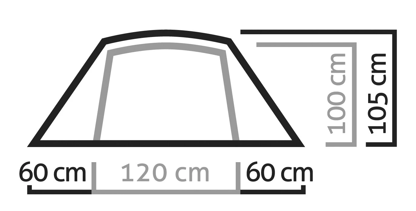 SALEWA Denali - 2-Personen-Zelt 3 SALEWA Denali - 2-Personen-Zelt – Bild 3