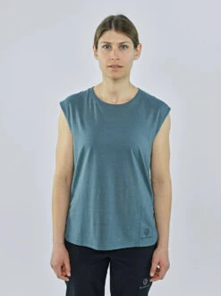 Damen Mewati Sleeveless T-Shirt -Sport Way Store BY2SI0001 BLACKYAK WOMEN MEWATI SLEEVELESS T SHIRT PW M01