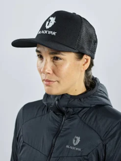 Yak Logo Classic Trucker Cap 23 Yak Logo Classic Trucker Cap -Sport Way Store BY3AC0010 BLACKYAK YAK LOGO CLASSIC TRUCKER CAP QR M04