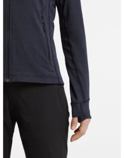 Arcteryx Delta Jacket Women's -Sport Way Store Delta Jacket Black Sapphire Women s Cuff Detail
