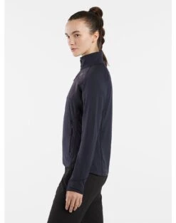 Arcteryx Delta Jacket Women's -Sport Way Store F23 X000006267 Delta Jacket Black Sapphire Women s Side View