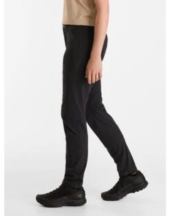 Arcteryx Gamma Lightweight Pant Women's -Sport Way Store F23 X000007064 Gamma Lightweight Pant Black Women s Side View Left