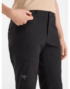 Arcteryx Gamma Lightweight Pant Women's -Sport Way Store F23 X000007064 Gamma Lightweight Pant Black Women s Waist Detail