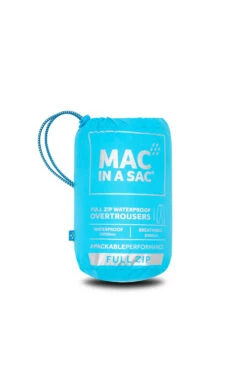 Mac In A Sac Packable Full Zip Overtrousers - Regenhose -Sport Way Store FullZipOvertrousersSS23 NeonBlue 4 1 70090392 c114 4f38 98f2 739fccdaa866