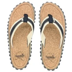 Gumbies Corker Flip Flops | Black