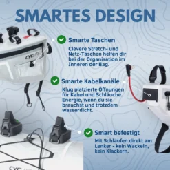 Handle Bar Roll Bag 01 | Lenkertasche 12,6L -Sport Way Store HandleBarRollBag01Cyclite 4