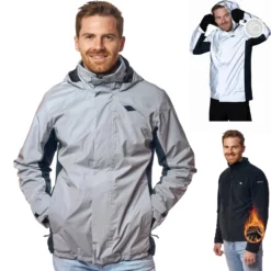 Herren 3in1 Smart Jacket | Wasserdicht Und Reflektierend