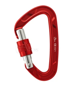 Karabiner D Screw Classic -Sport Way Store KarabinerDScrewClassic rot