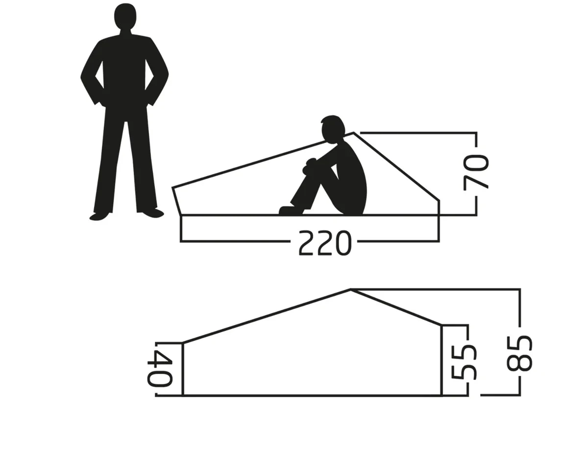 Nordisk Lofoten 1-Personen Innenzelt 4 Nordisk Lofoten 1-Personen Innenzelt – Bild 4