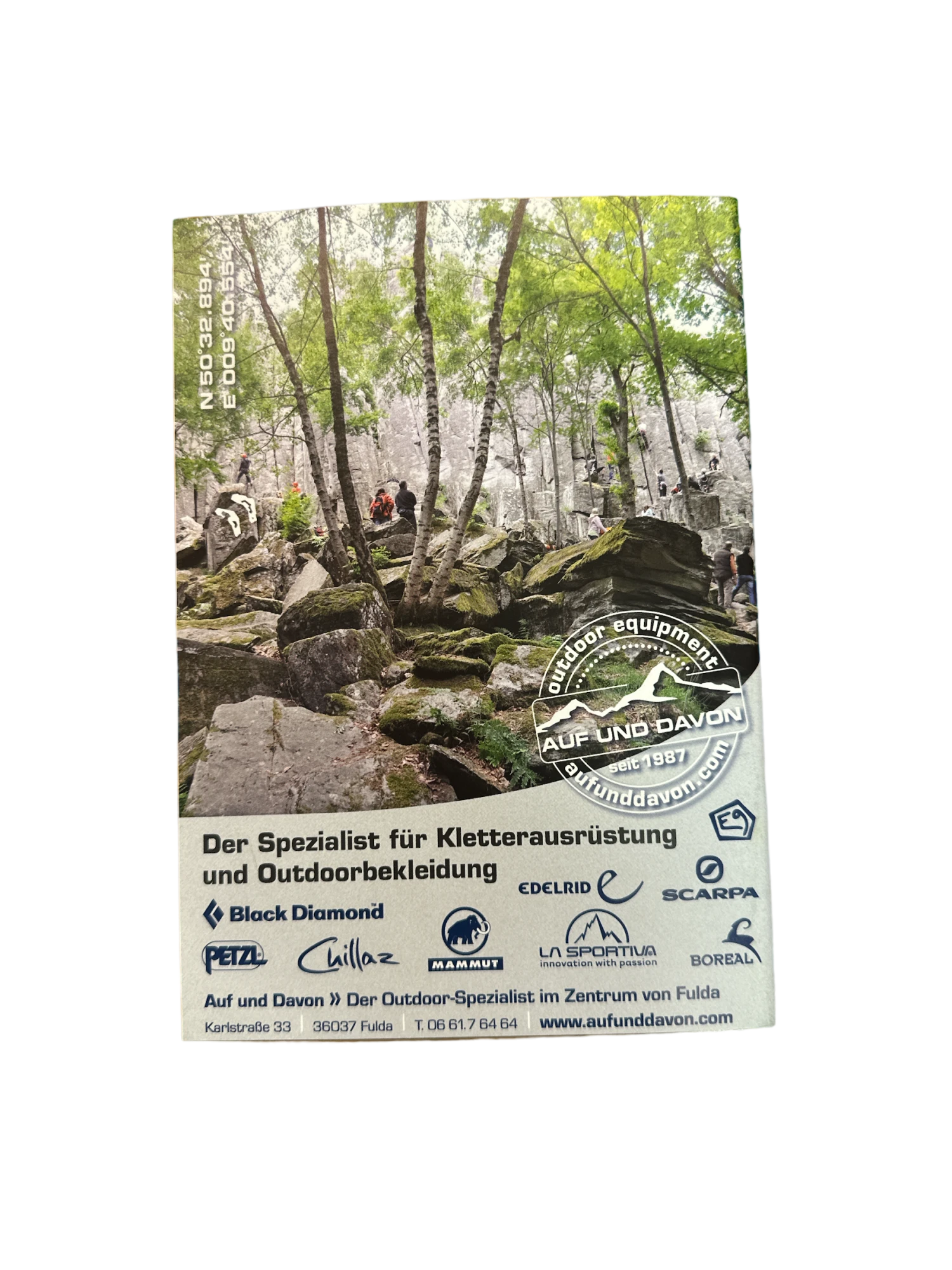 Kletterführer Steinwand/Rhön 2 Kletterführer Steinwand/Rhön – Bild 2