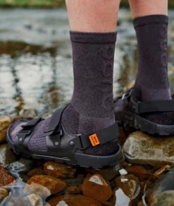 Quoc X Restrap Sandal LTD -Sport Way Store QUOC Restrap Sandal Black Lifestyle 1