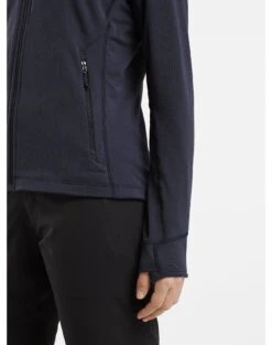 Arcteryx Delta Jacket Women's -Sport Way Store S23 X000006267 Delta Jacket Black Sapphire Women s Pocket Detail