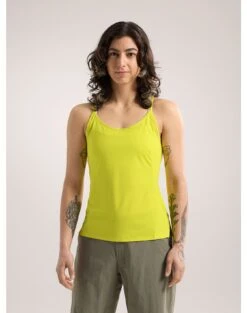 Arcteryx Silene Tank Women's -Sport Way Store S24 X000007688 Silene Tank Euphoria Heather Women s Front View