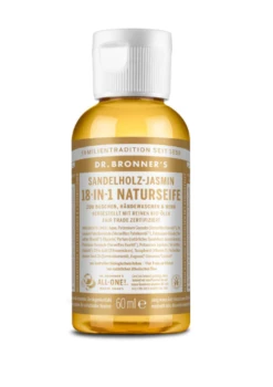 Dr. Bronner's 18-IN-1 Naturseife 60ml 18 Dr. Bronner's 18-IN-1 Naturseife 60ml -Sport Way Store Sandelholz