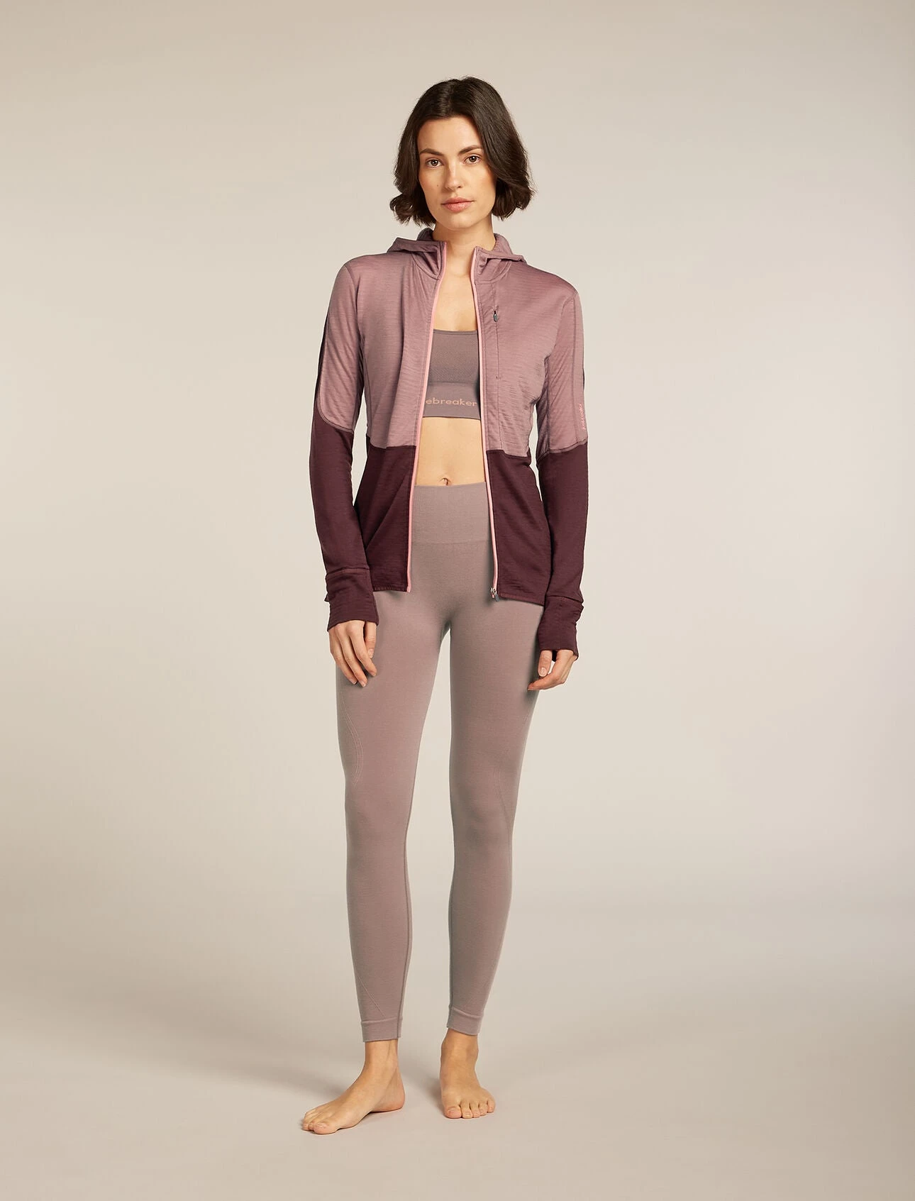 Icebreaker Women's Merino 200 Realfleece Descender LS Zip Hoodie | Fleecejacke 3 Icebreaker Women's Merino 200 Realfleece Descender LS Zip Hoodie | Fleecejacke – Bild 3