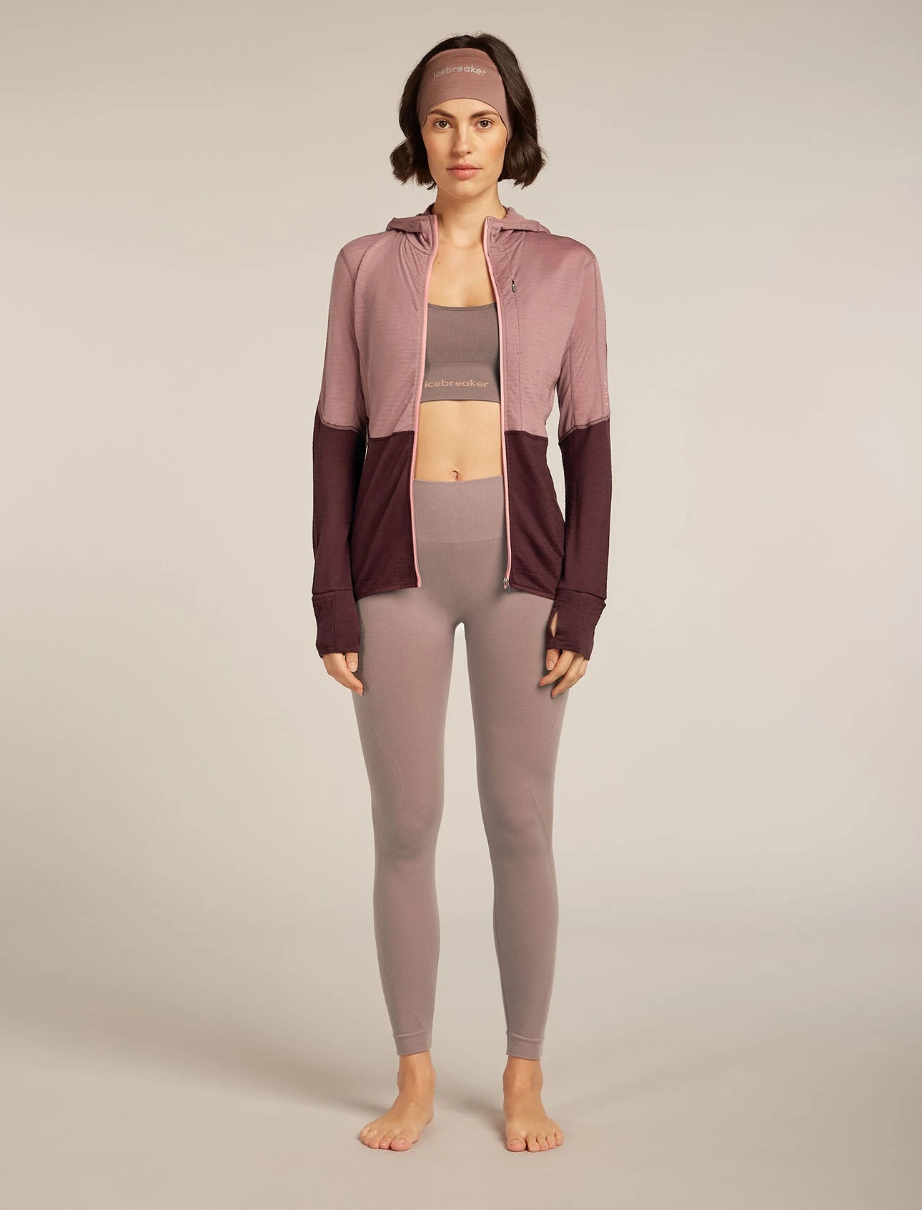 Icebreaker Women's Merino 200 Realfleece Descender LS Zip Hoodie | Fleecejacke 4 Icebreaker Women's Merino 200 Realfleece Descender LS Zip Hoodie | Fleecejacke – Bild 4