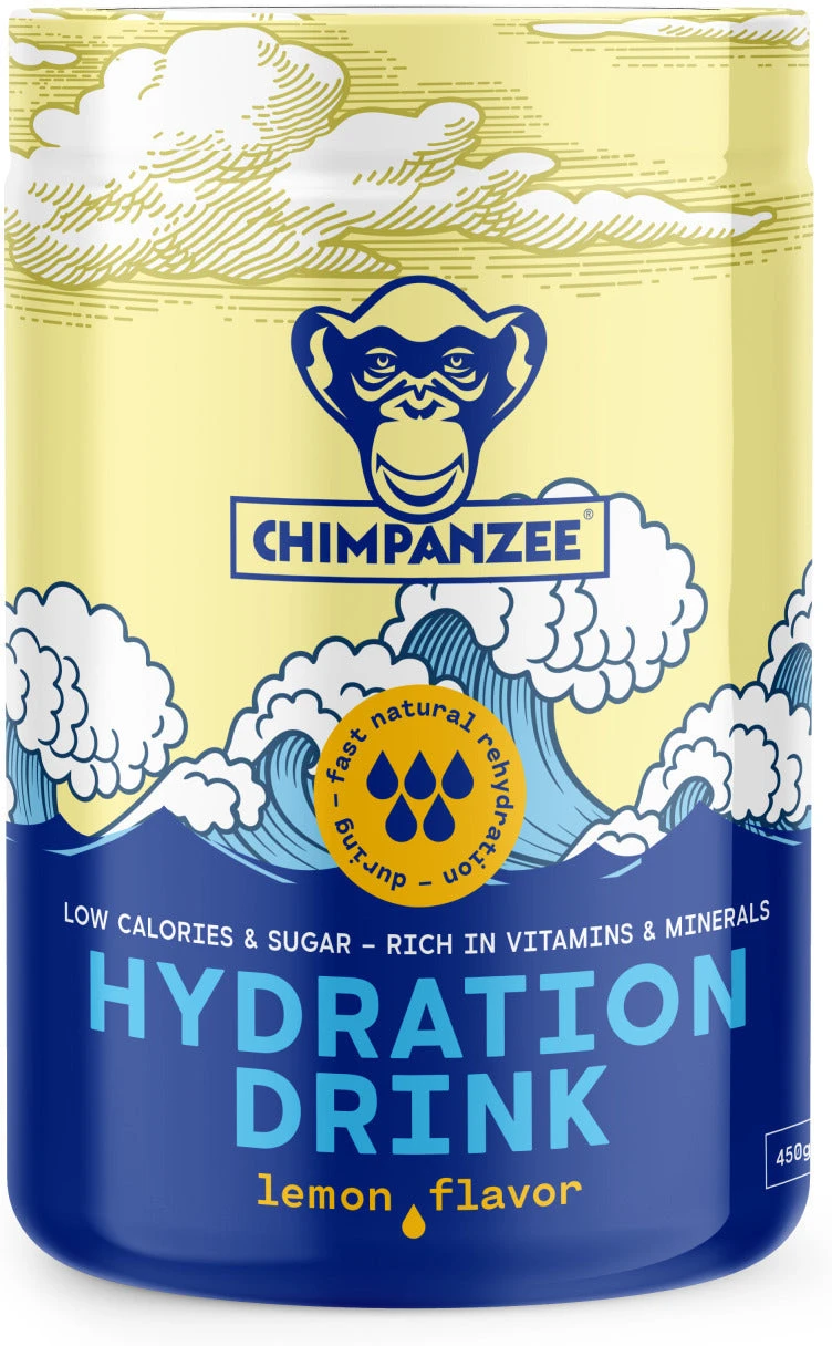 Chimpanzee Hydration-Drink Zitrone - 450g Dose 1 Chimpanzee Hydration-Drink Zitrone - 450g Dose