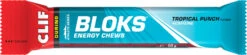 CLIF® Bar Bloks Energy Chews - Tropische Früchte + Koffein