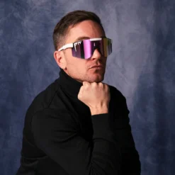 Pit Viper The Originals 2.0 Wide - Miami Nights Pink | Fahrradbrille -Sport Way Store pitviperTheOriginals2.0Wide MiamiNightsPinkFahrradbrille2