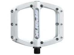 SPANK Spoon Reboot Flat Pedal Gr. S -Sport Way Store sp ped 0025 SPOON 100 PEDALS RAW SILVER FRONT ID 32196
