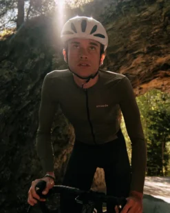 Aerlig Longsleeve Men -Sport Way Store straede radbekleidung rennrad gravel aerlig longsleeve olive 2