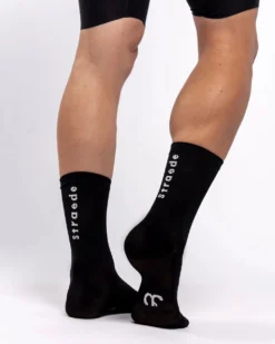 Sokks -Sport Way Store straede rennrad socken sokks schwarz 2