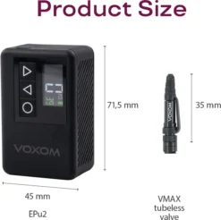 Voxom Elektrische Pumpe EPu2 | Fahrradpumpe -Sport Way Store voxom elektrische pumpe epu2 schwarz3